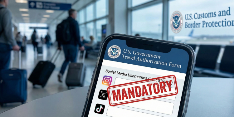 Kufijtë amerikanë hyjnë në epokën e survejimit digjital: vizitorët mund të detyrohen tё deklarojnë rrjetet sociale