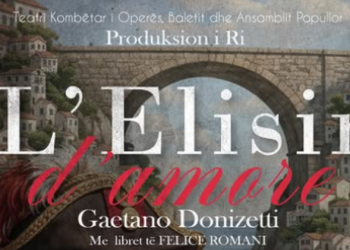 Rikthehet pas 14 vitesh “L’Elisir d’Amore”, një nga operat më të dashura vjen në TKOBAP