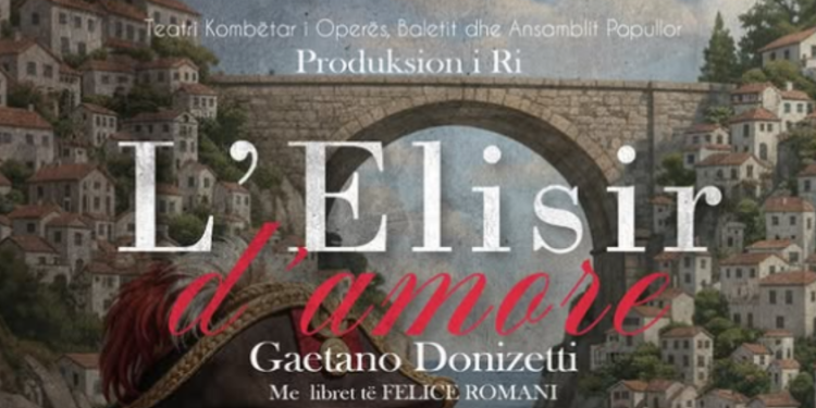 Rikthehet pas 14 vitesh “L’Elisir d’Amore”, një nga operat më të dashura vjen në TKOBAP
