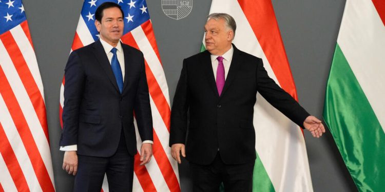 Rubio në Budapest: “Suksesi juaj është suksesi ynë”, SHBA mbështet Orbanin para zgjedhjeve