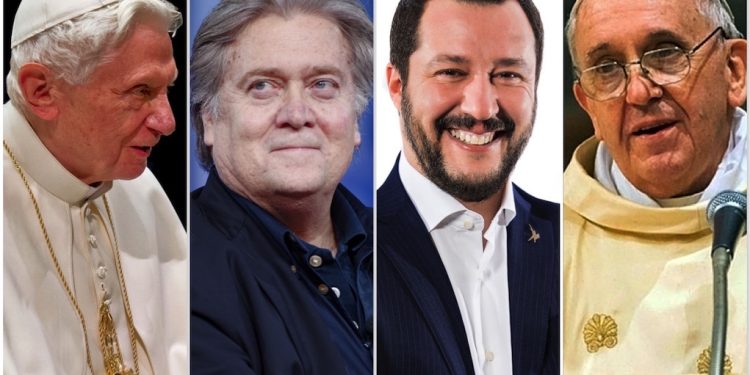 Steve Bannon kërkonte ndihmën e Jeffrey Epstein për të “rrëzuar” Papa Françeskun