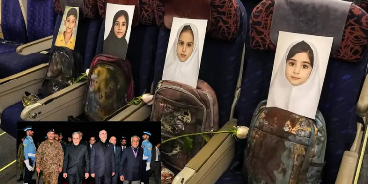 “Fluturimi i paqes” me emrin e tragjedisë: Irani nderon viktimat e shkollës së goditur