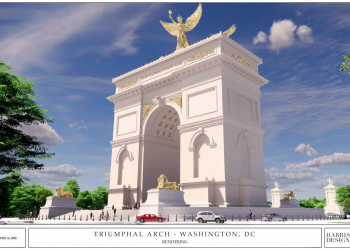 “Arc de Trump”: Presidenti propozon hark gjigant triumfi në zemër të Uashingtonit