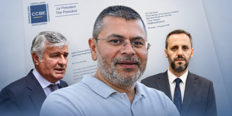 Heshtja fajёsuese e Dhomёs sё Avokatёve tё Shqipёrisё:  Gentian Sejrani, avokati i protestёs, mbrohet nga “qeveria” e avokatёve tё Evropёs