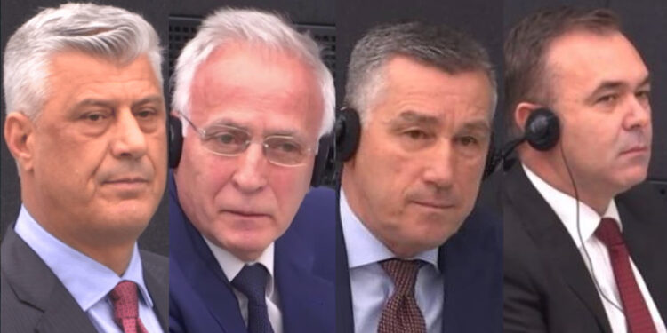 Thaçi 25 vjet, Krasniqi 25, Veseli 18, Selimi 13/ Vendimi i Hagës dhe pamjet që nuk i dënon dot asnjë gjykatë